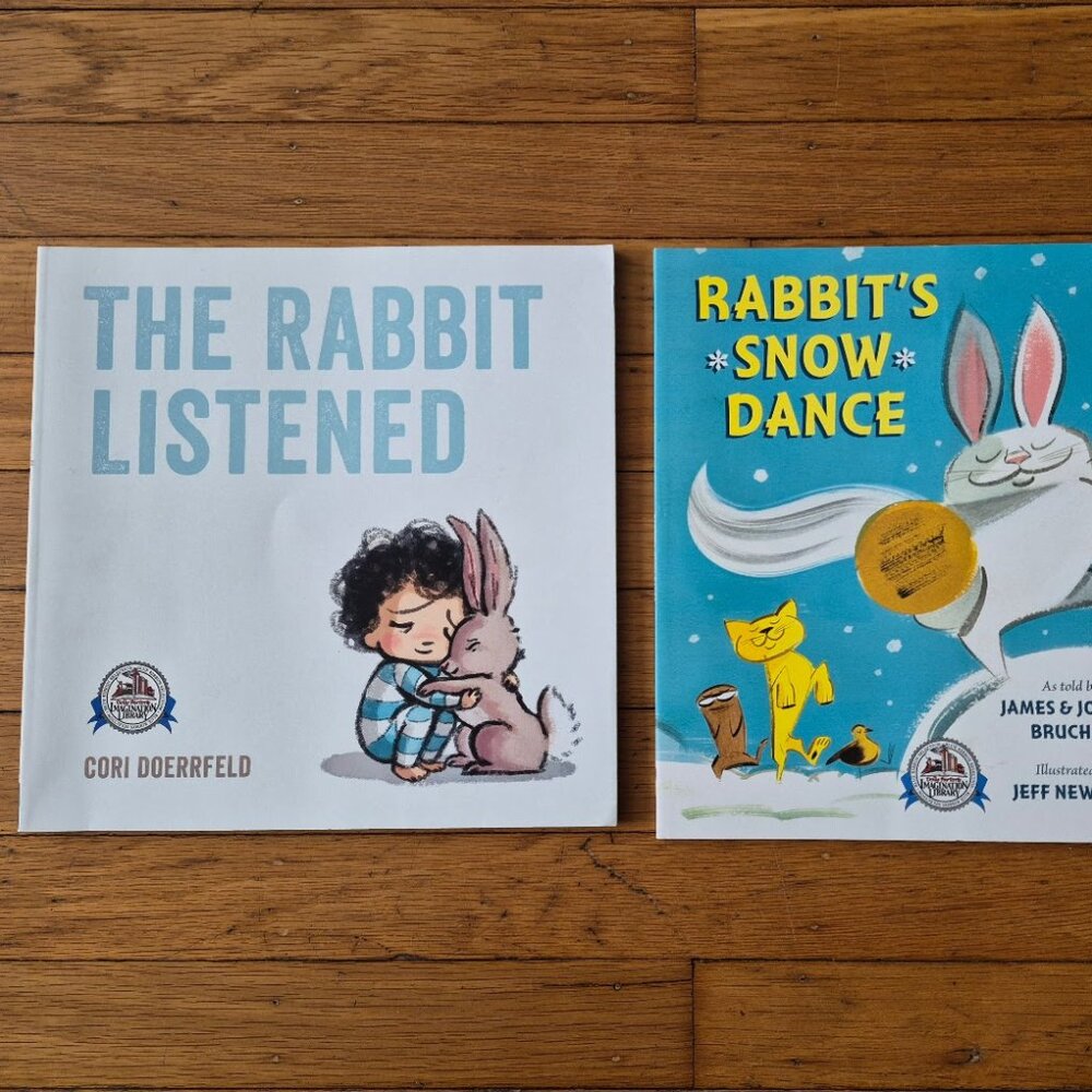 2 Dolly Parton's Imagination Library Books